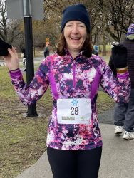 Eileen's marathon run for Freshkills Park Alliance