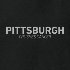 Black Pittsburgh Crushes Cancer T-Shirt