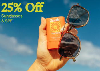 25% Off Your Order: Race Day Shades + SPF