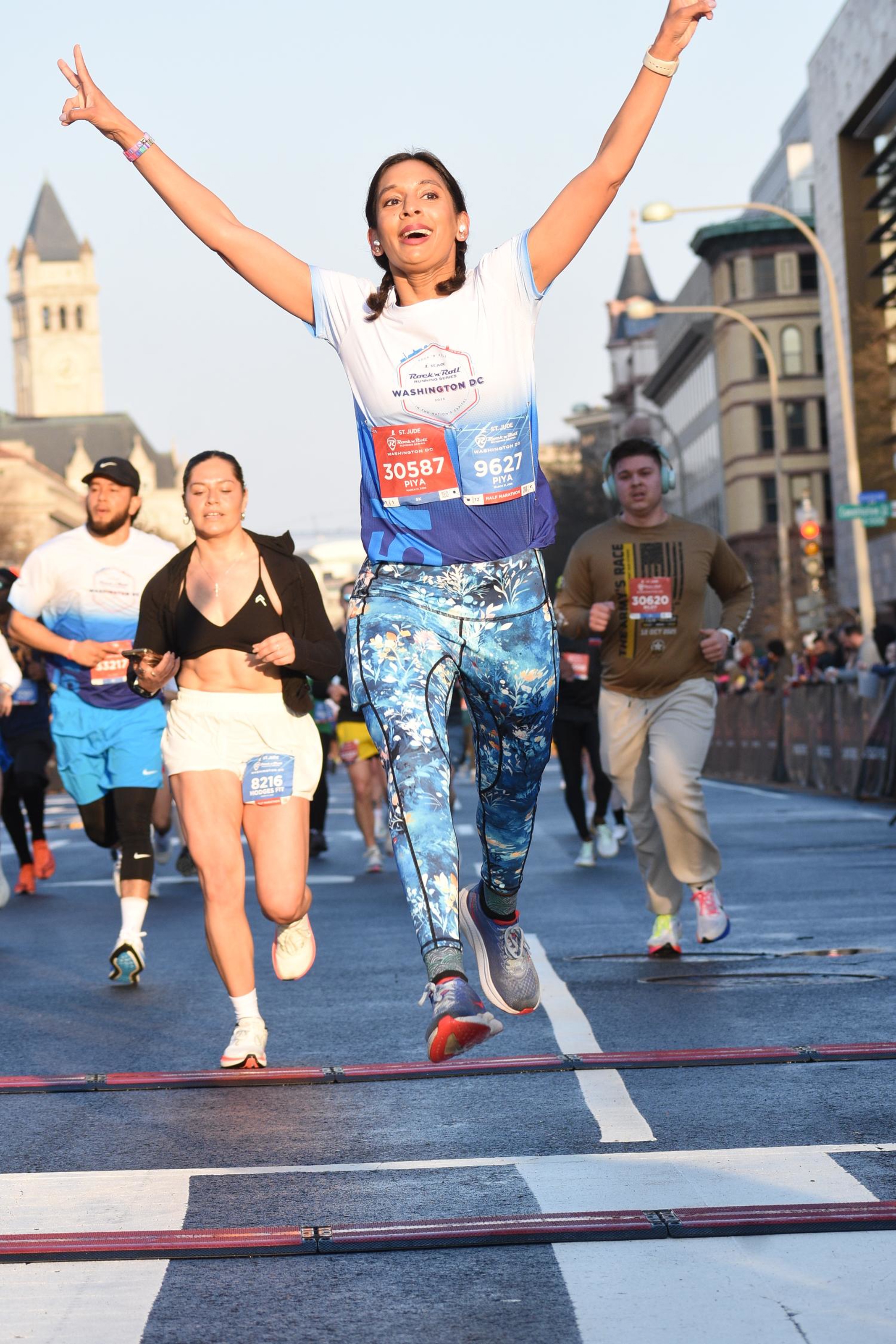 Piya's NYC Marathon for *Positive Directions*