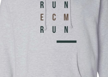 RUN ECM RUN Hoodie - gray