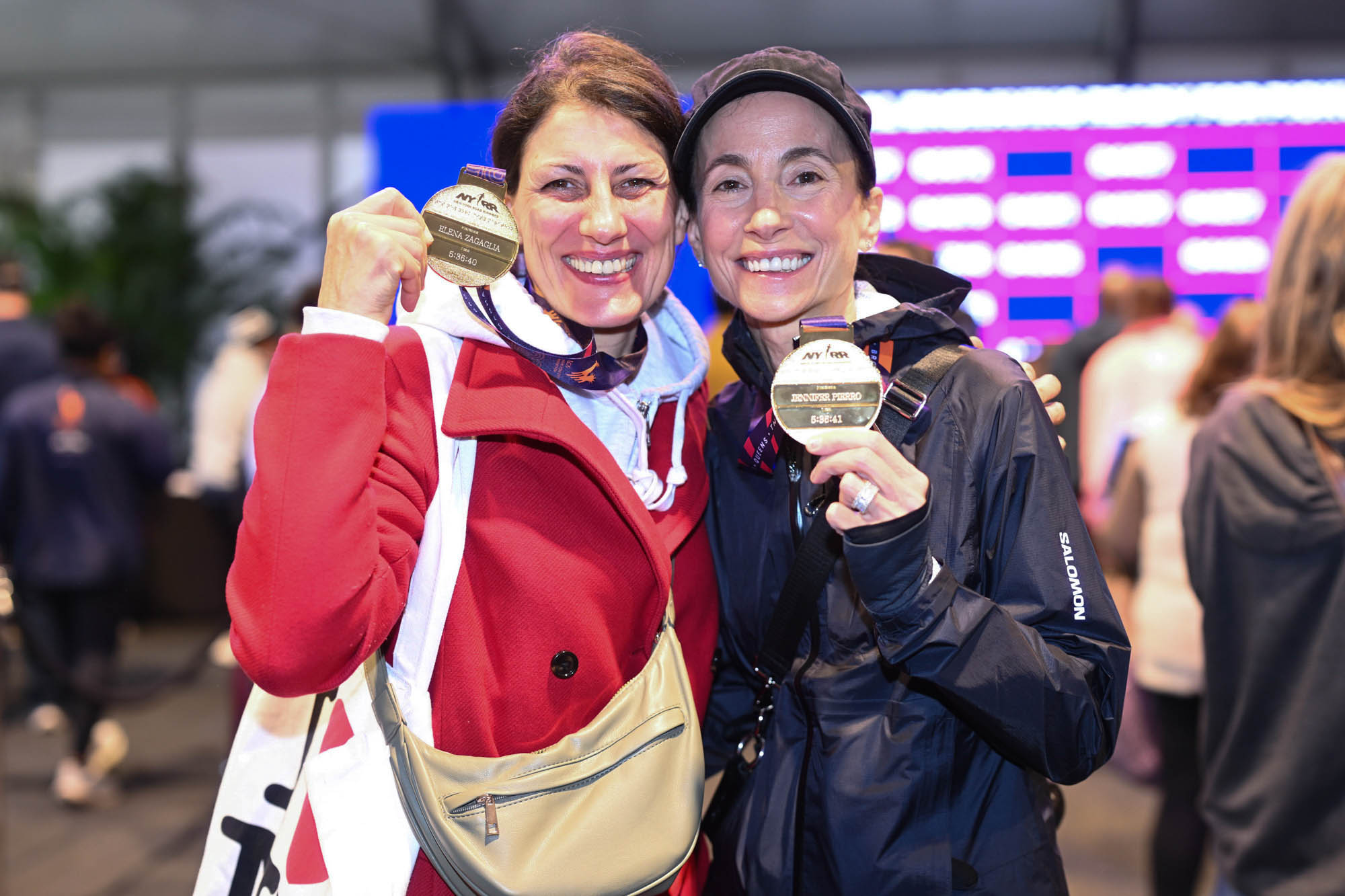 Marathon Tuesday & Wednesday Medal Engraving
