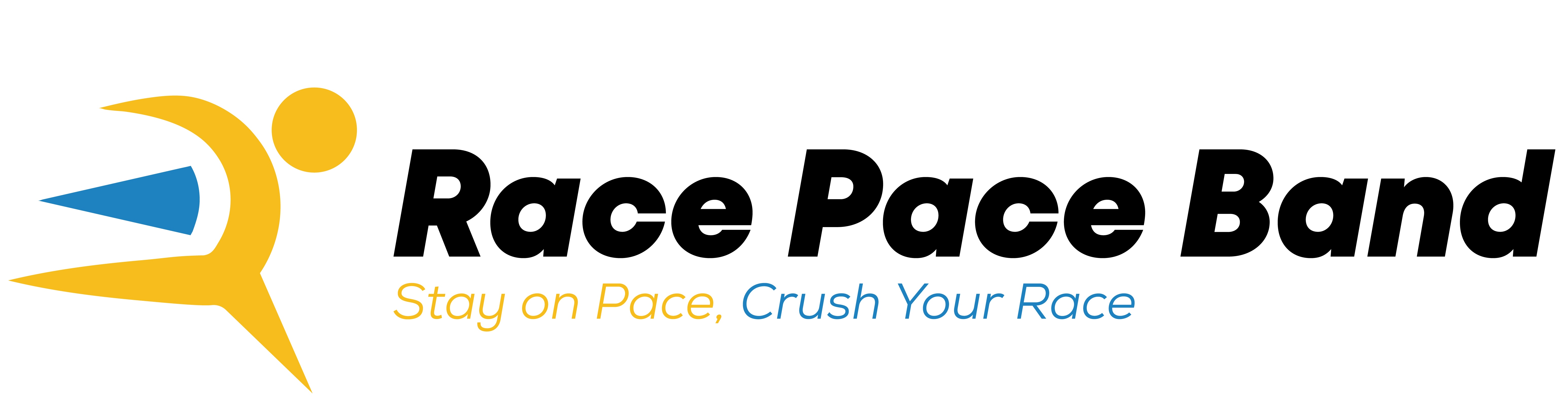 Race Pace Bands (Custom times/colors/distances) Logo