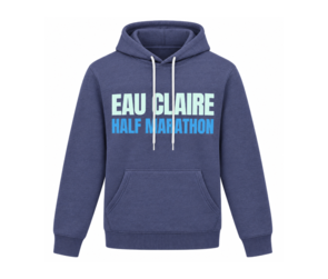 EAU CLAIRE HALF MARATHON Hoodie - heather navy