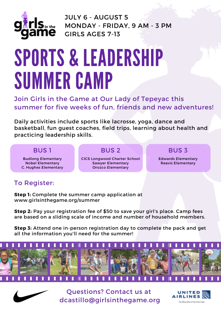 Girls in the Game Summer Camp