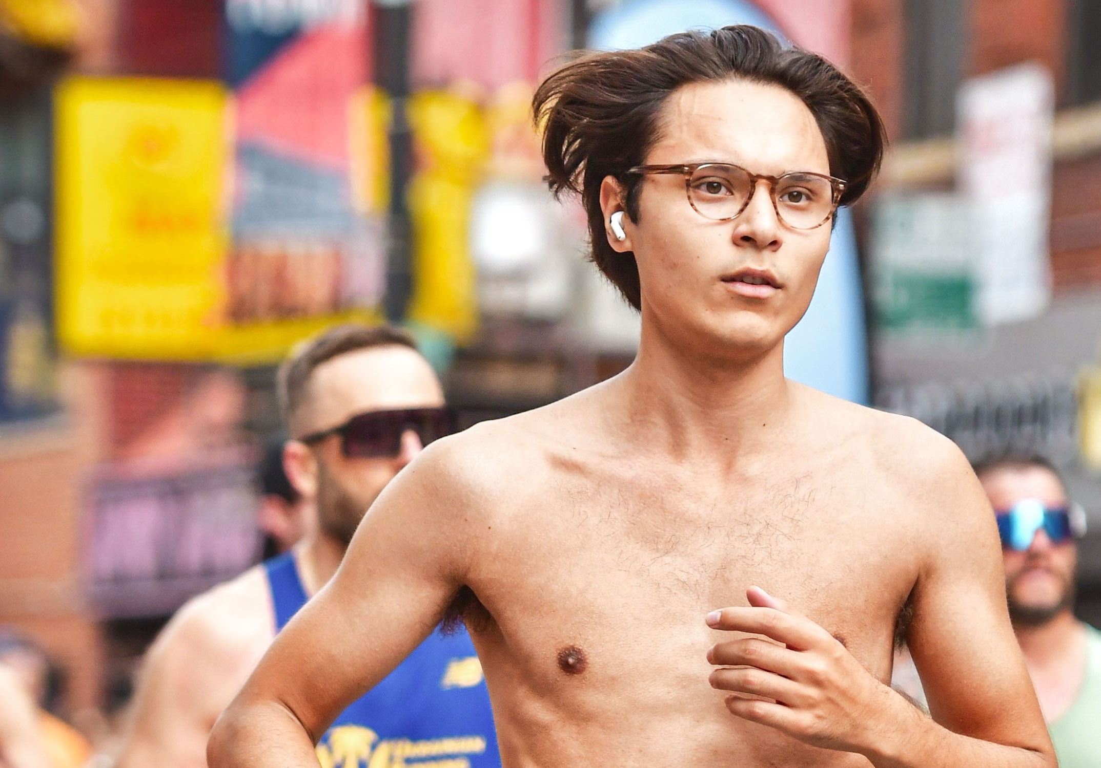 David runs for Chicago Tool Library