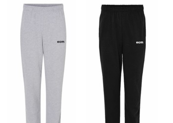 ecm Embroidered Straight Leg Sweatpants - two colors