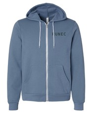 RUNEC Zip Up Hoodie - steel blue
