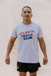 Men's Own the Run Tee - Blue Dawn