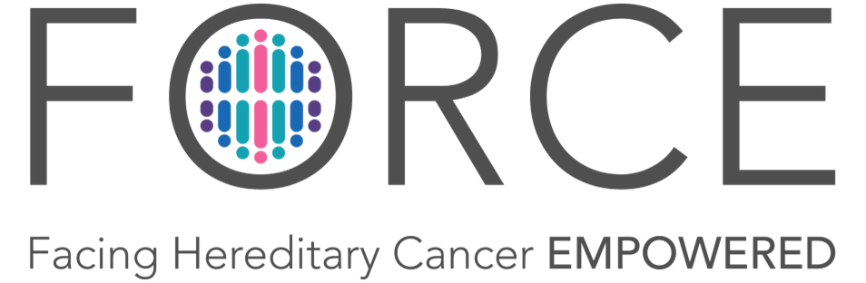 FORCE: Facing Our Risk of Cancer Empowered logo