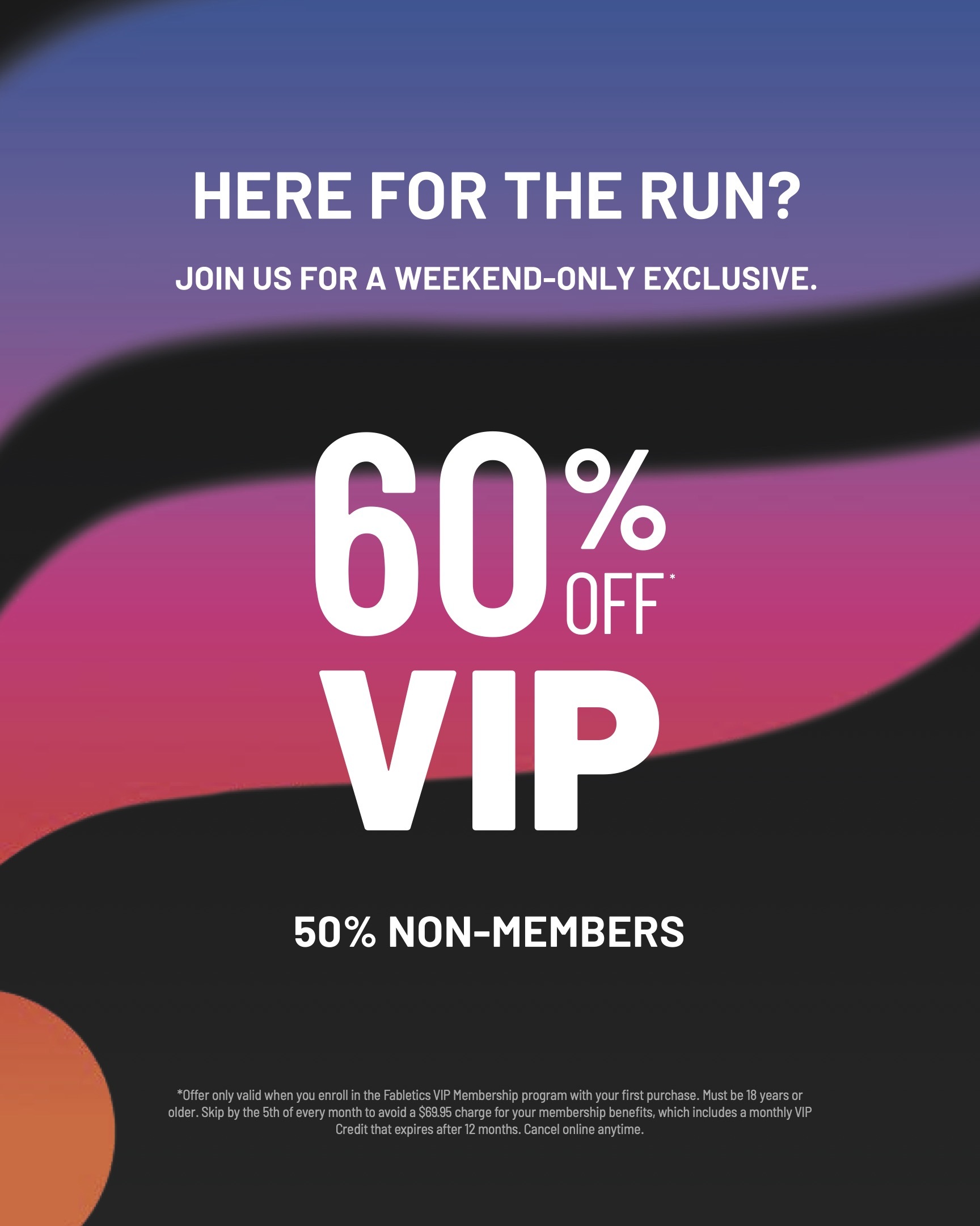 Sign up this weekend and get 2 for $24 leggings or shorts!