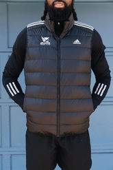 Men's Essentials Light Down Vest - Black - old