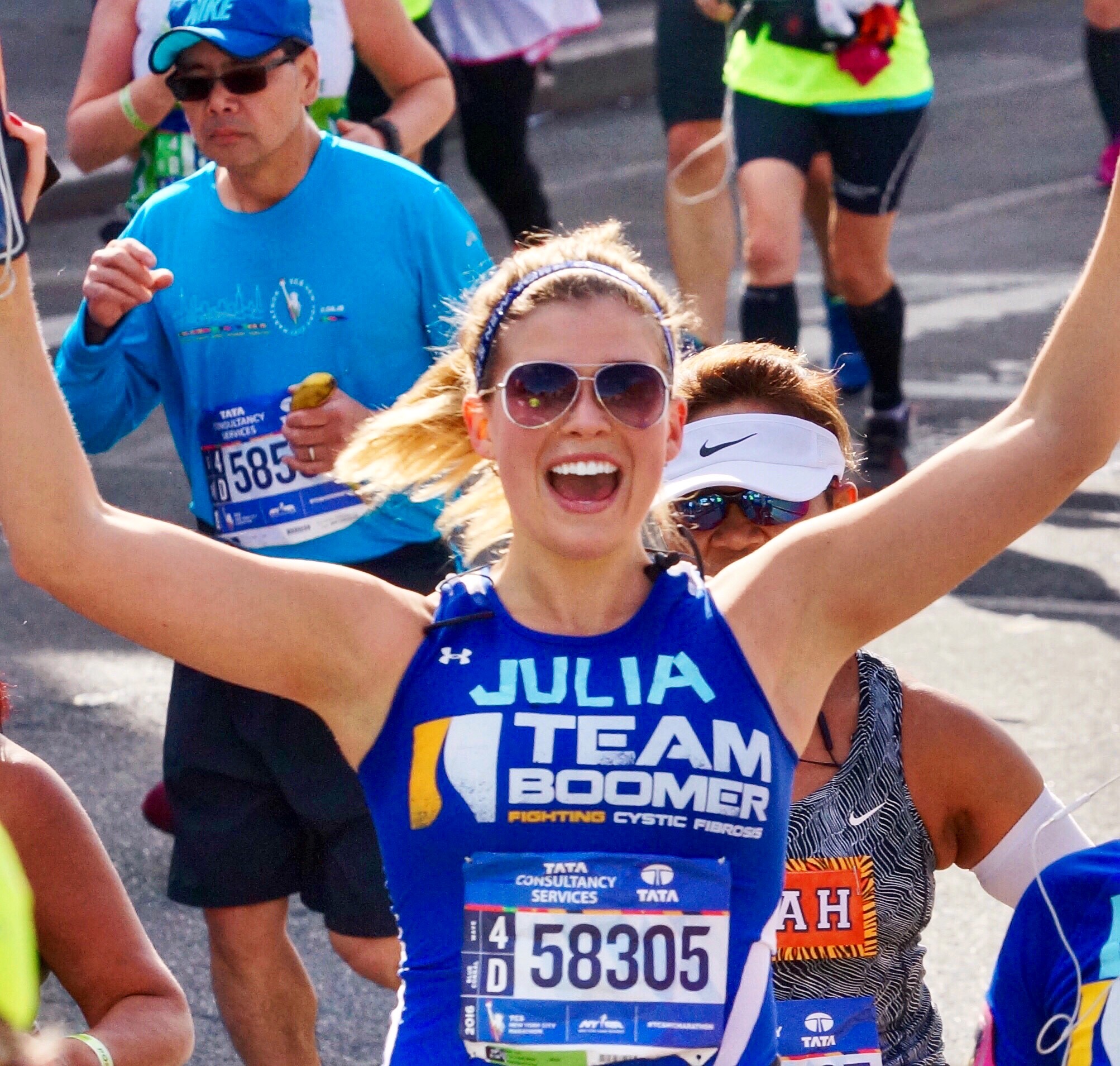 Julia Rae Runs NYC for CF 