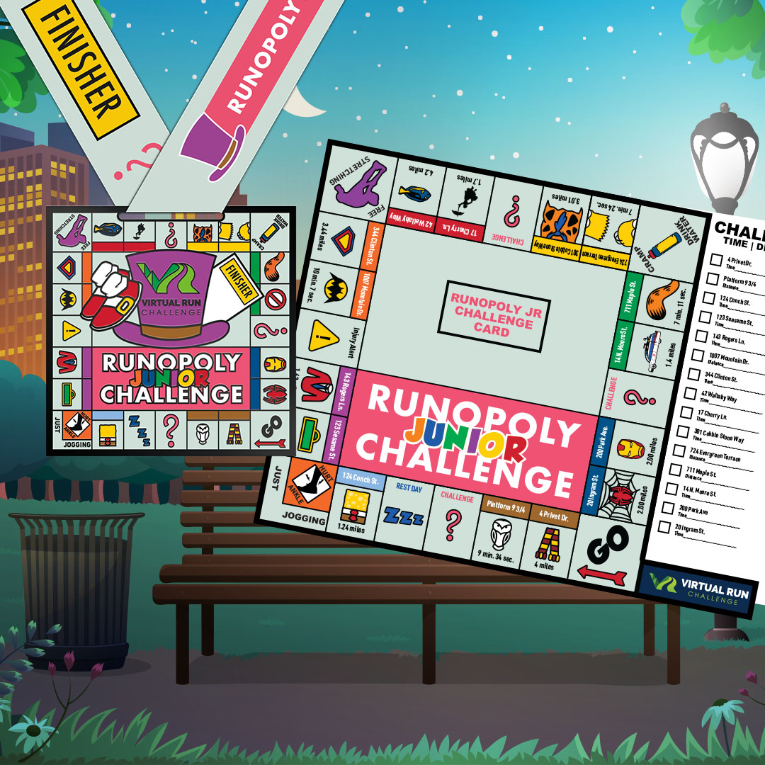 Runopoly Jr. Virtual Run Challenge