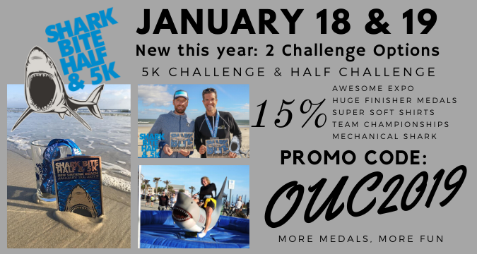 SAVE 15% - SHARK BITE HALF WEEKEND