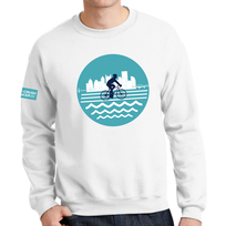 White Crewneck Sweatshirt