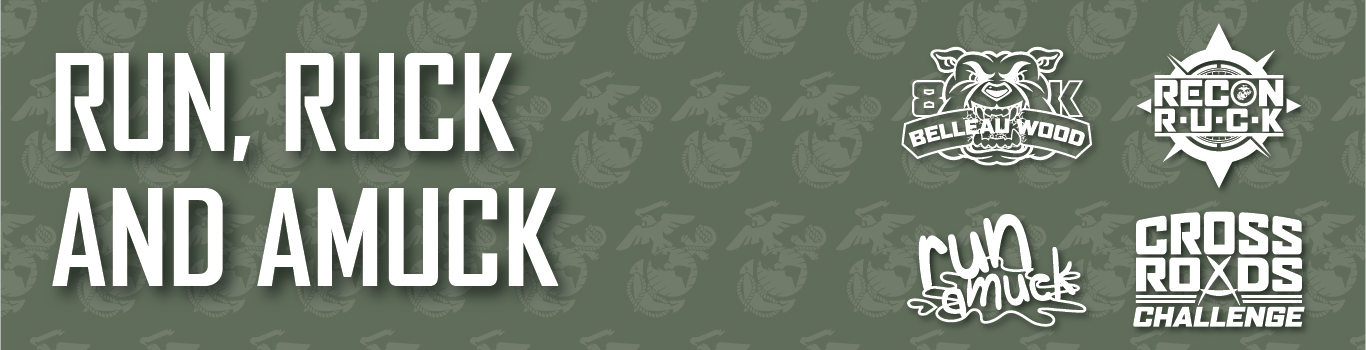 Run Amuck, Belleau Wood 8K or Recon Ruck