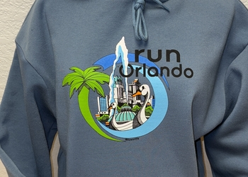 Unisex OHM Swan Hooded Sweatshirt