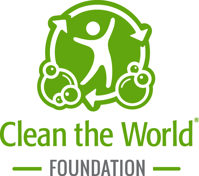 Volunteer with Clean the World! Logo