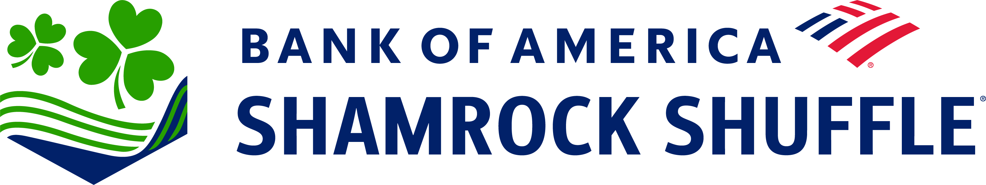 Bank of America Shamrock Shuffle Logo