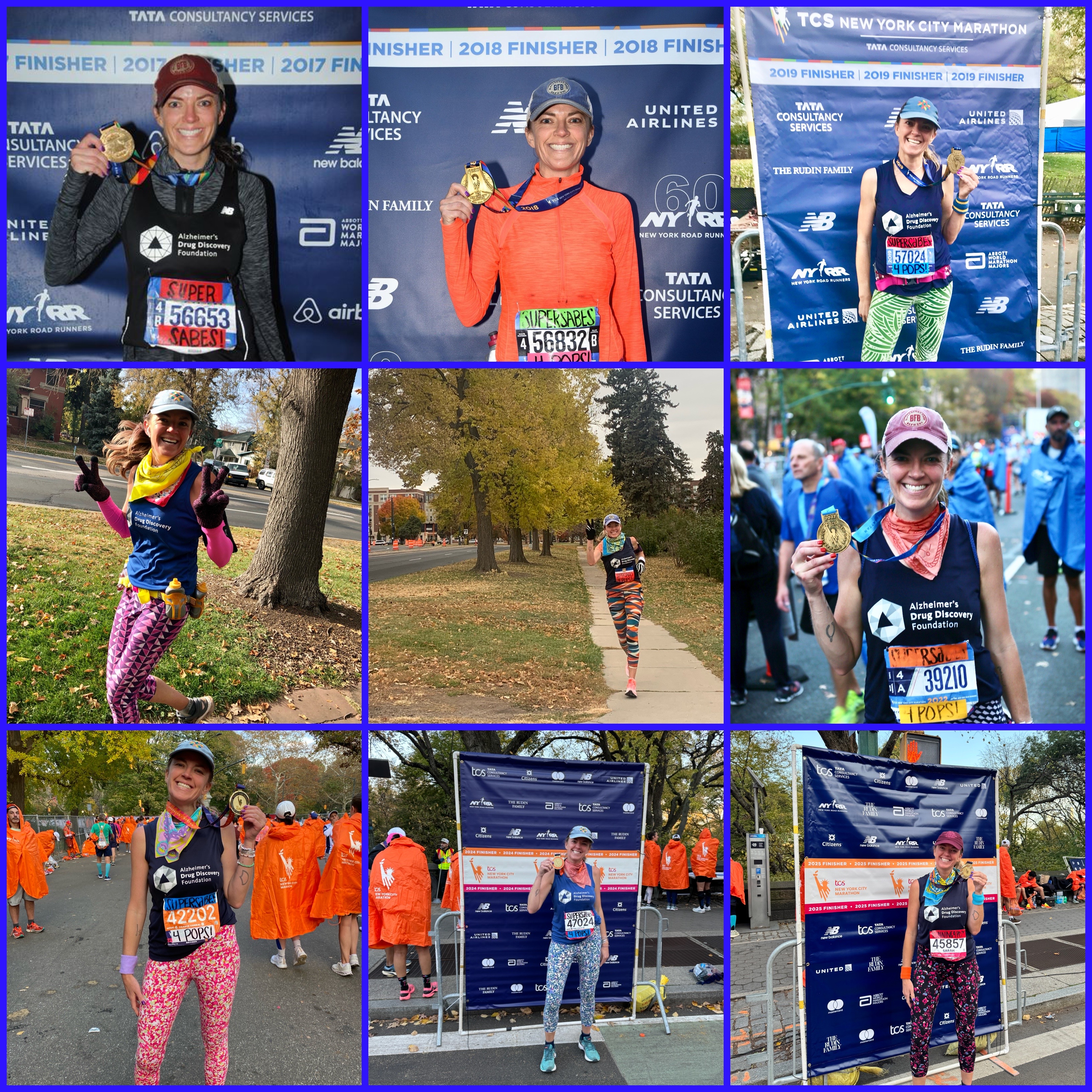 Sarah Abell 2026 NYC Marathon x Team ADDF