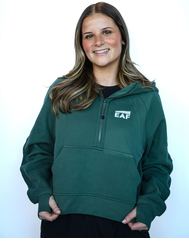 Scuba Oversized Half-Zip Hoodie