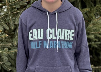 EAU CLAIRE HALF MARATHON Hoodie - heather navy