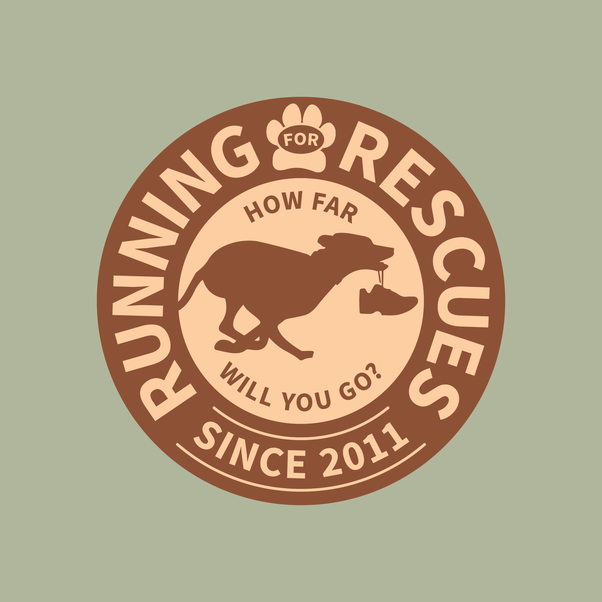 Running for Rescues Logo