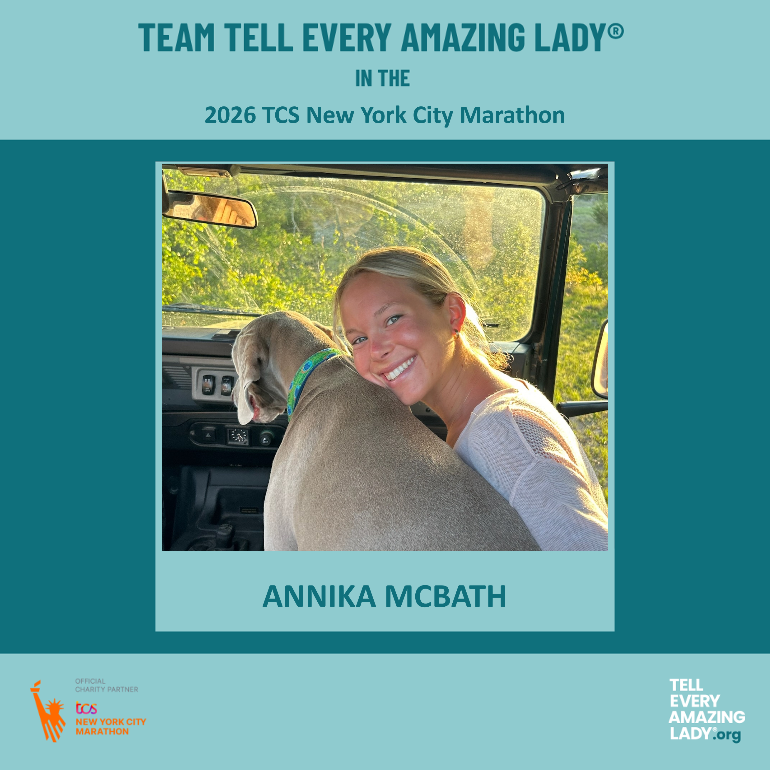 Annika’s Fundraising Page