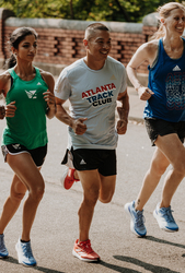 Men's Own the Run Tee - Blue Dawn