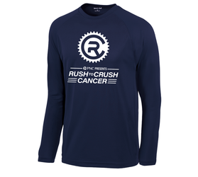 Navy Athletic Long Sleeve Shirt