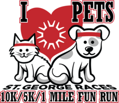 I <3 Pets 10K, 5K, & Fun Run Walk N'''' Roll