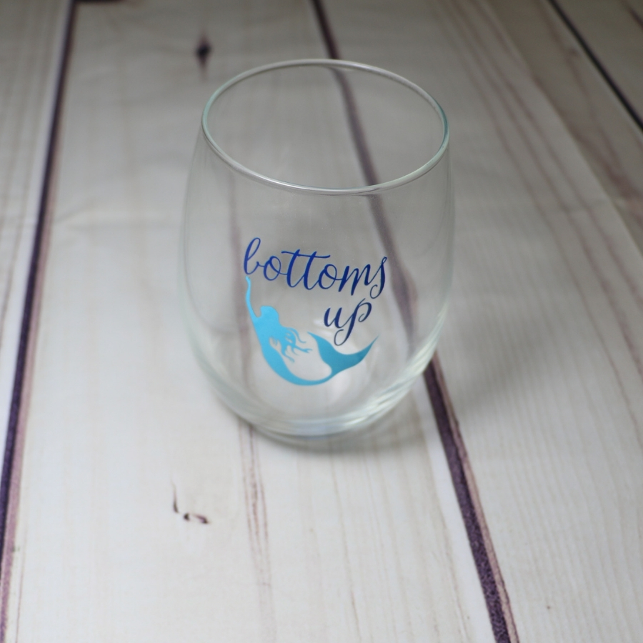 Mermaid Wine Glass