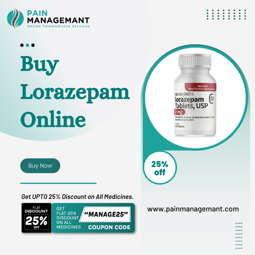 Lorazepam Online Rx Professional Pain Support, Delivered