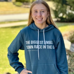 Biggest Small Town Race Hoodie - deep teal