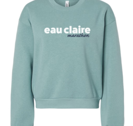 eau claire marathon crewneck - arctic
