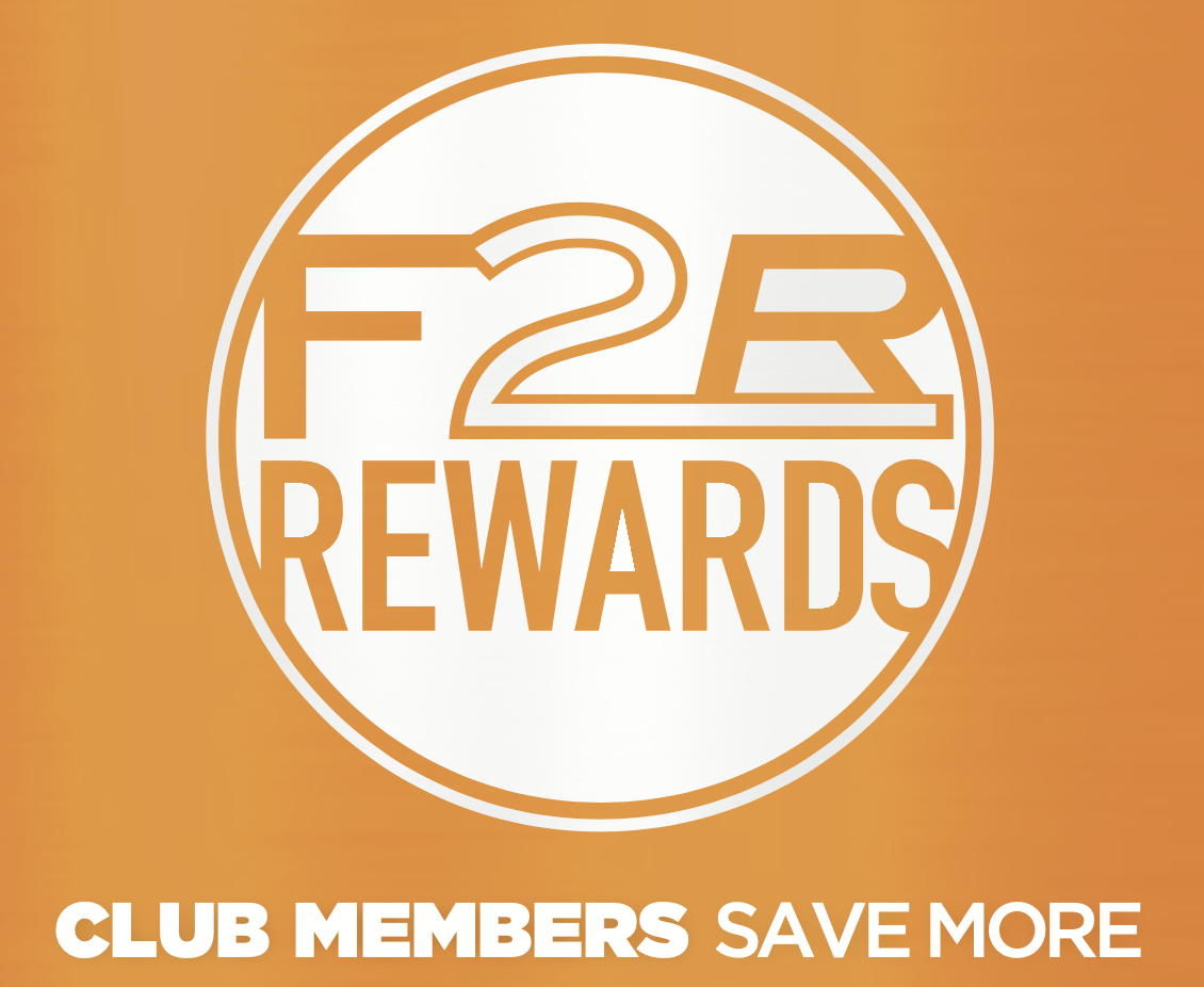 50% off F2R Rewards Club Membership