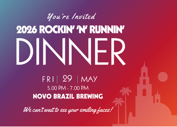 San Diego Track Club RnR Pasta Night 