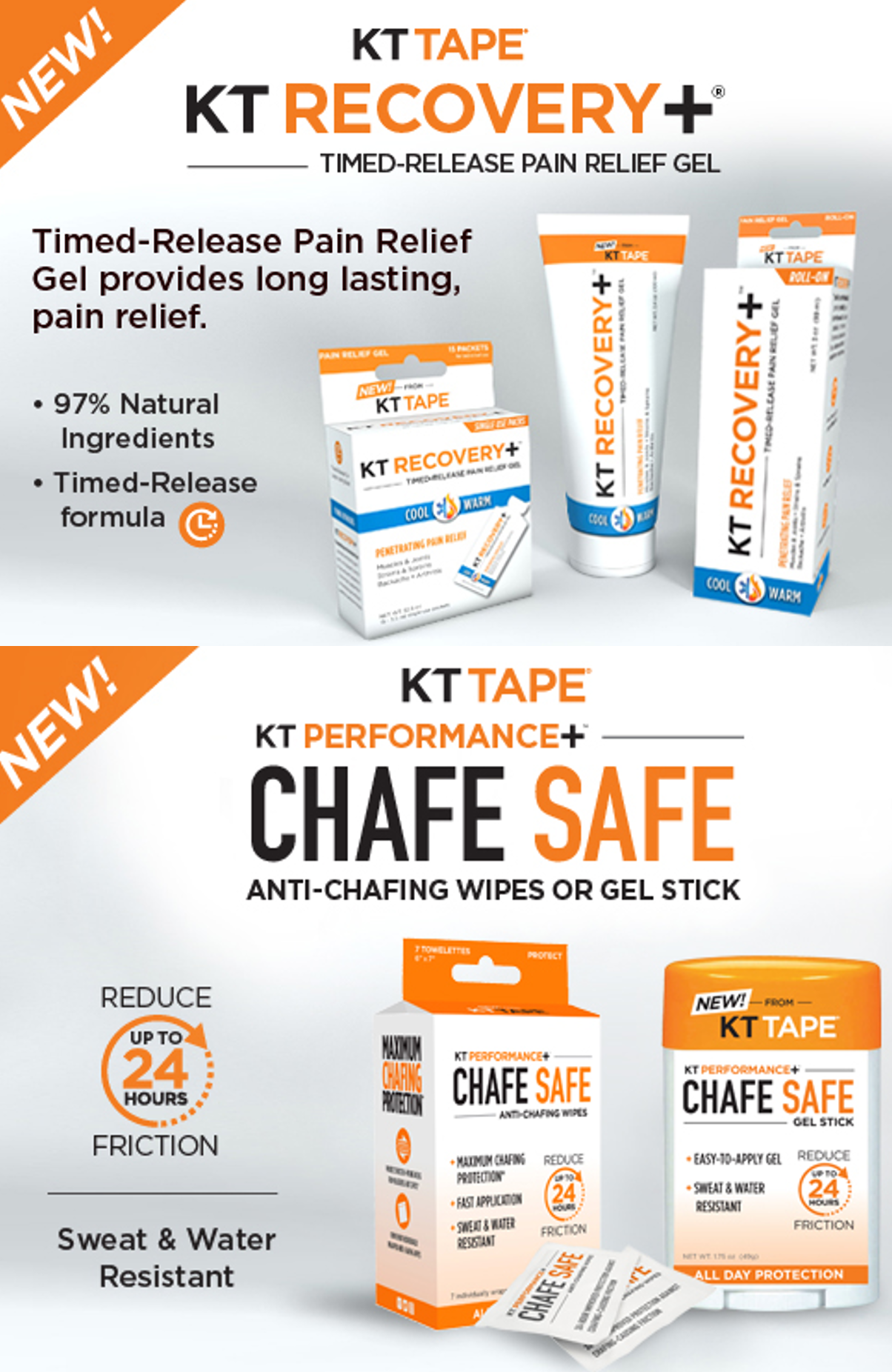 KT TAPE NEW PRODUCTS!