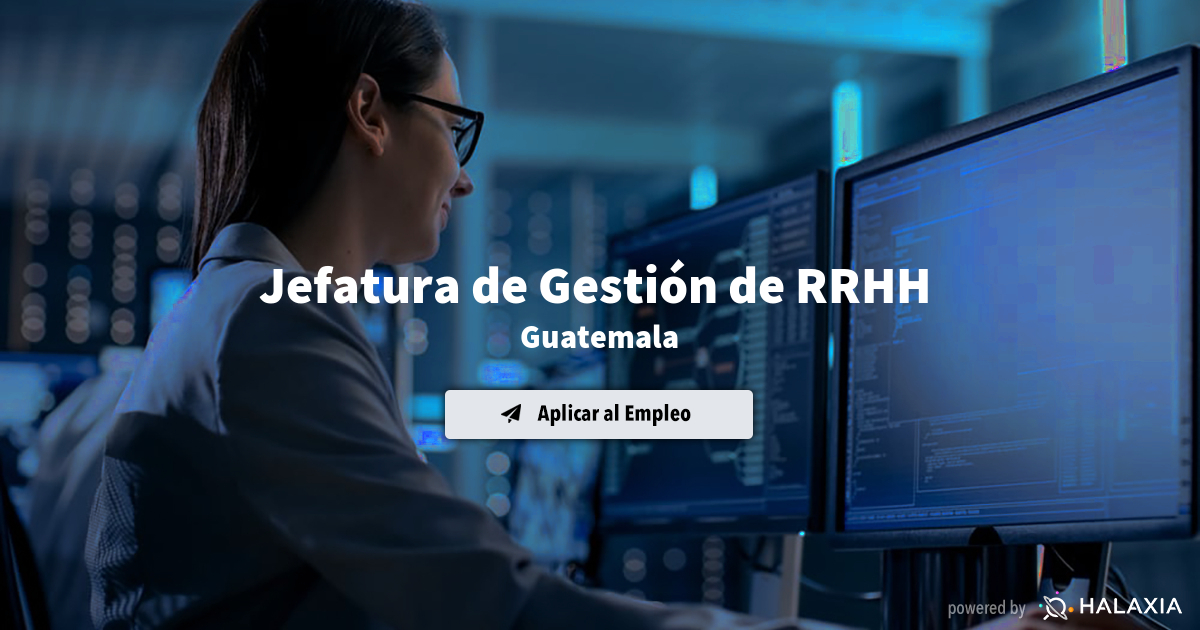 Jefatura de Gestión de RRHH Guatemala