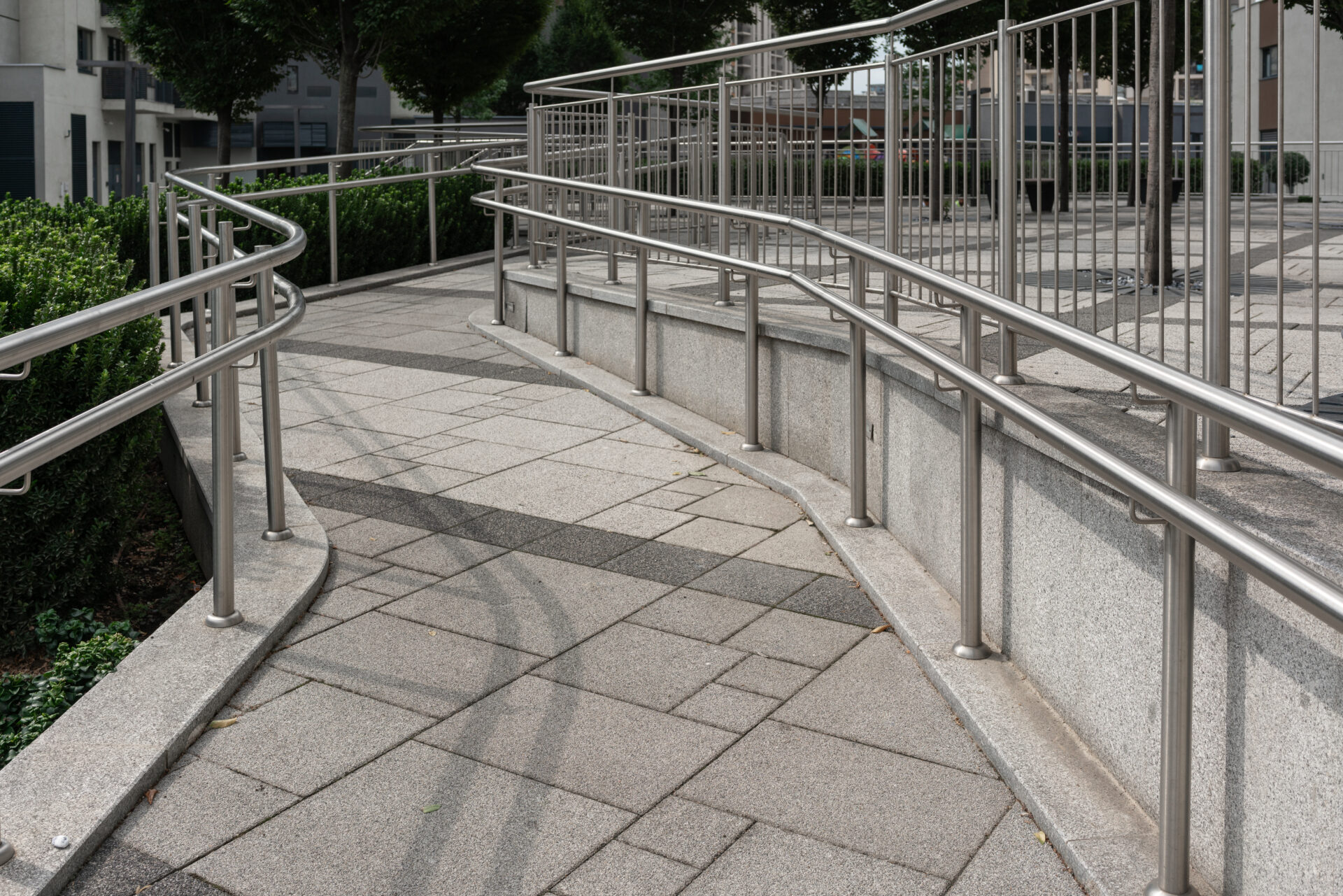 View of Barrier-Free Requirements in Outdoor Spaces - HalfMoon Education, Inc
