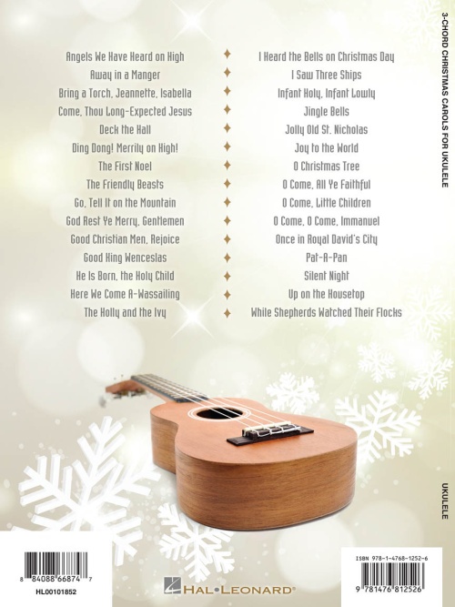 3-Chord Christmas Carols for Ukulele - Willis Music Store