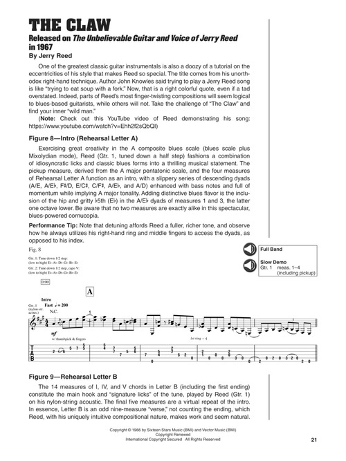 Jerry Reed Chords Jerry Reed - Signature Licks A Step-by-Step Breakdown of His Guitar ...