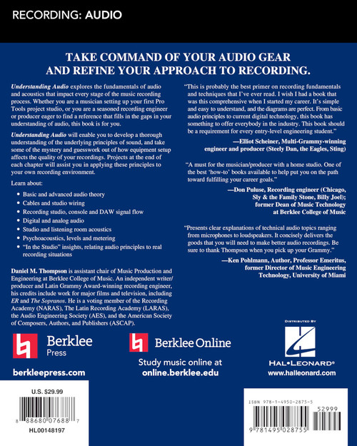 Understanding Audio - 2nd Edition Getting the Most Out of Your Project ...