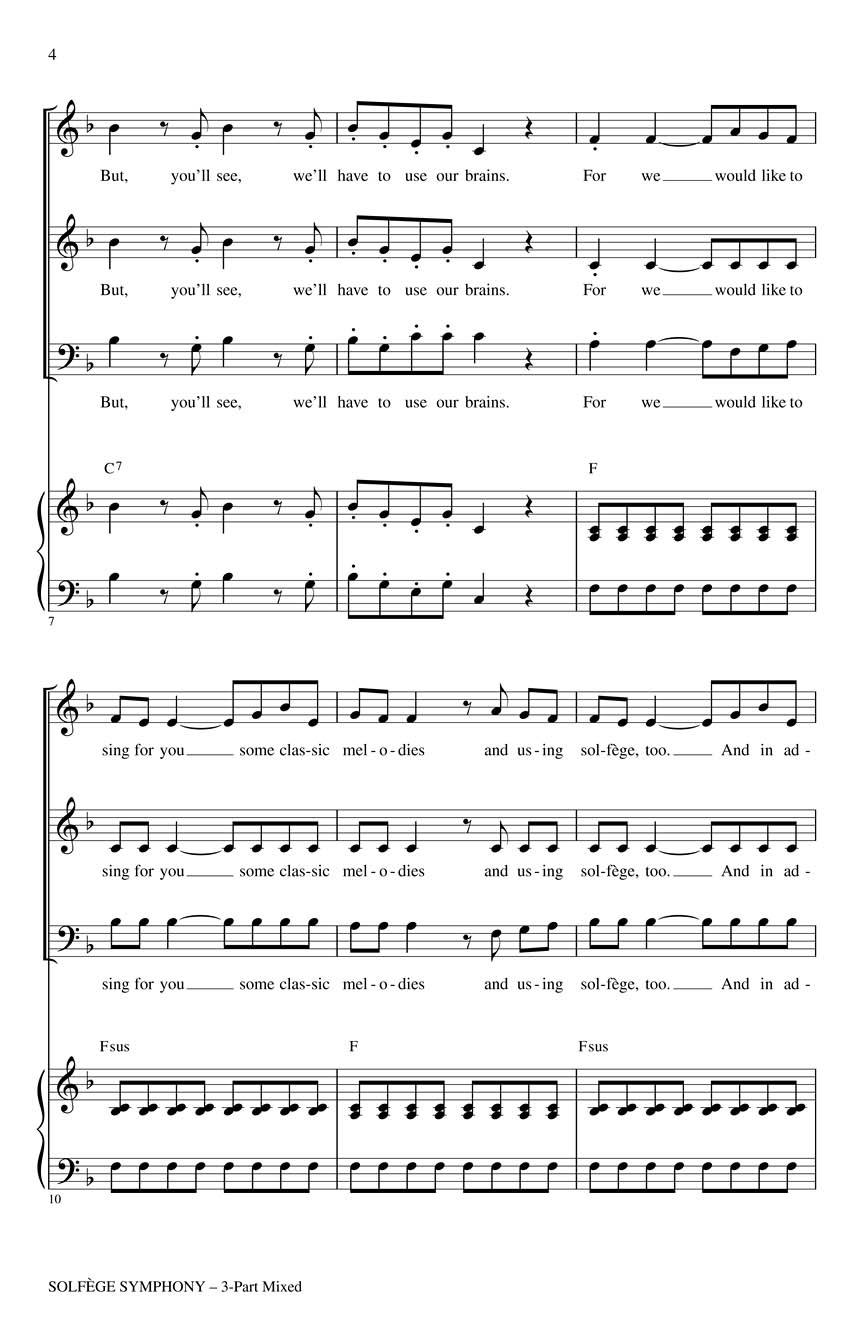 Solfege Symphony Sheet Music by Cristi Cary Miller (SKU: 00217887