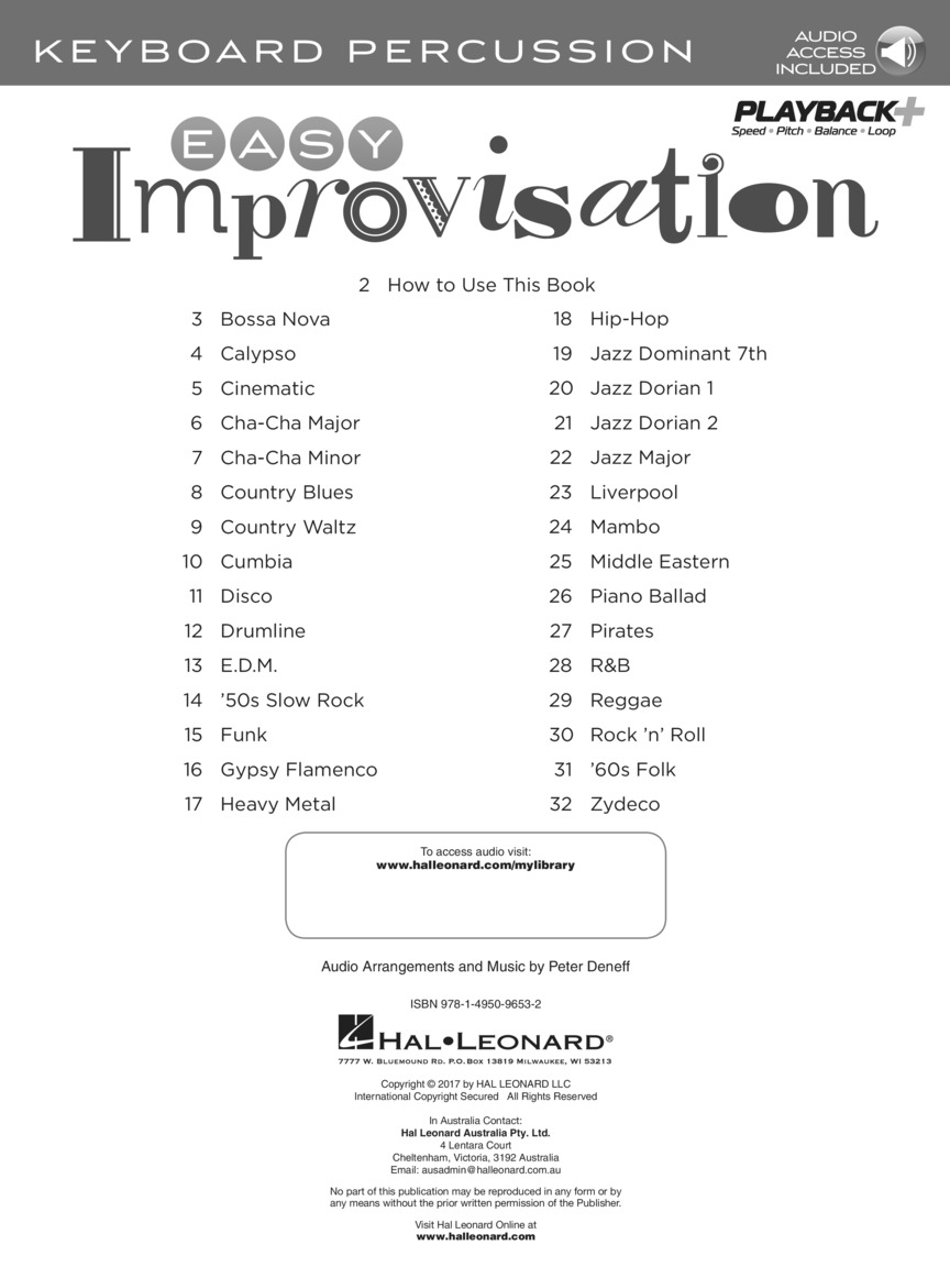 Table of Contents