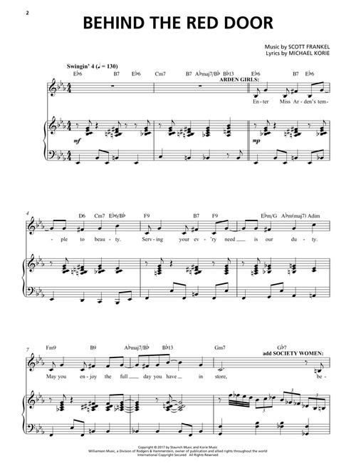 War Paint Vocal Selections - Willis Music Store