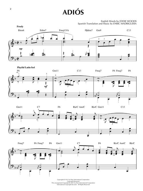Latin Jazz Vol 3 Sheet Music by Madriguera/Woods (SKU: 00310621