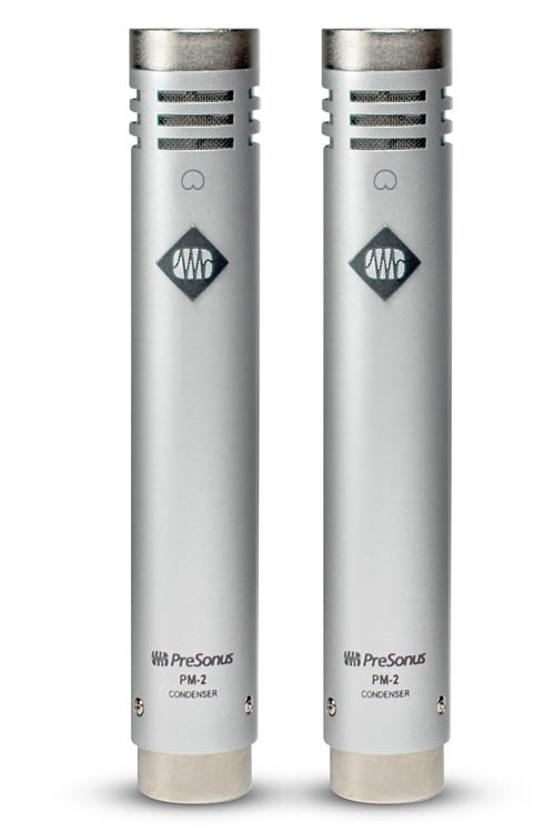 PM-2 - Small-Diaphragm Matched Pair of Pencil Condenser Microphones