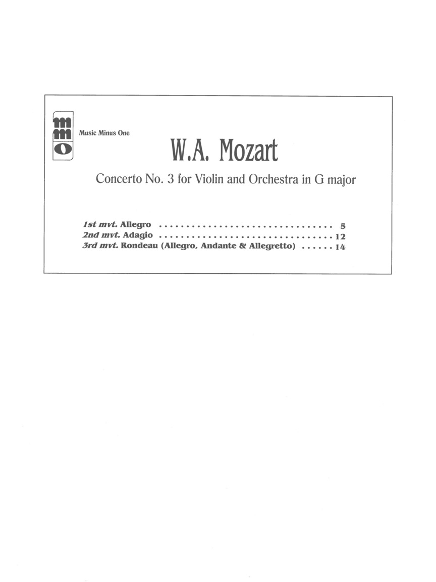 Table of Contents